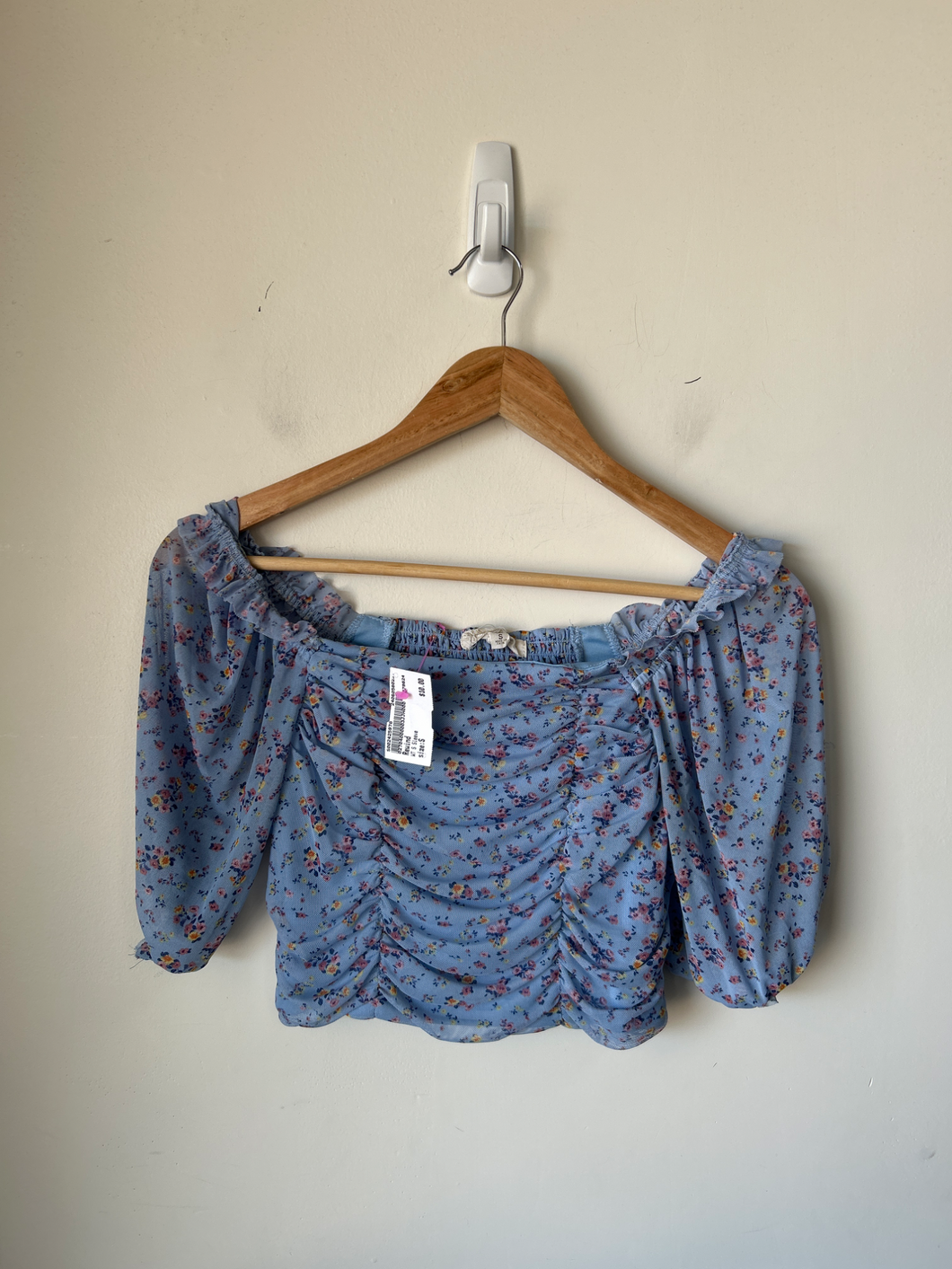 Rewind Short Sleeve Top Size Small