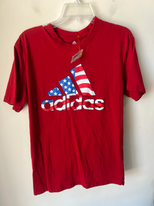 Adidas Short Sleeve Top Size Extra Large