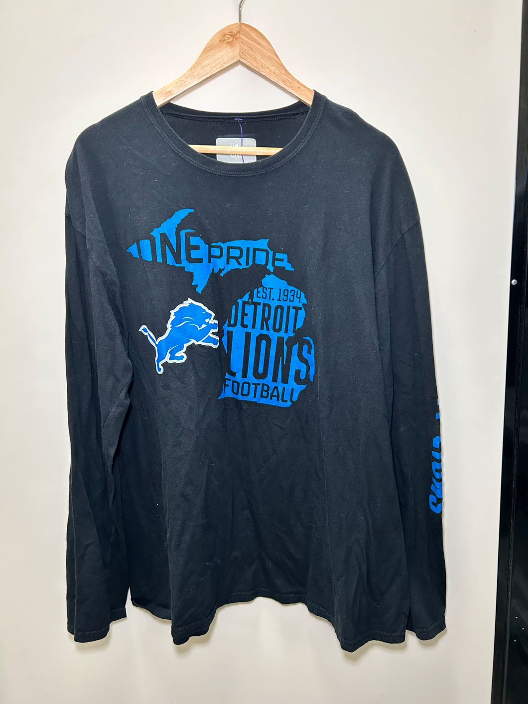 Nfl Long Sleeve T-Shirt Size 2XL