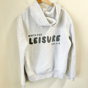 White Fox Sweatshirt Size Large