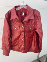 Load image into Gallery viewer, Leather Jacket Size Medium

