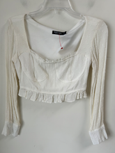 Load image into Gallery viewer, Nasty Gal Long Sleeve Top Size Small
