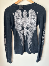 Load image into Gallery viewer, Affliction Long Sleeve Top Size Small

