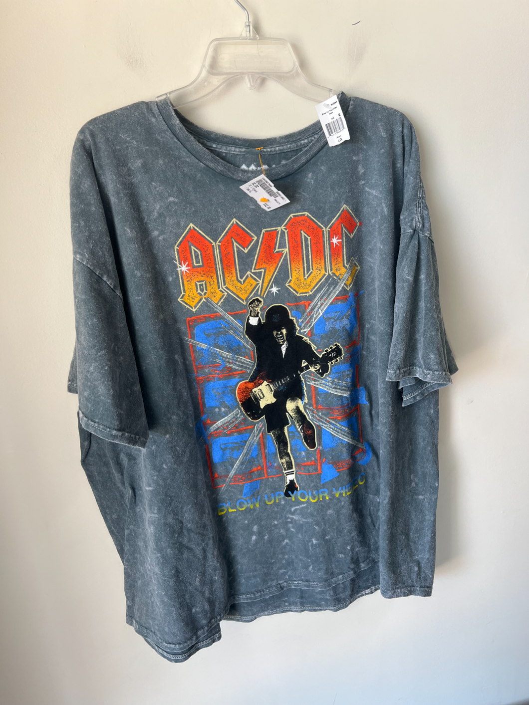 Ac/Dc Short Sleeve Top Size Large