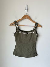 Load image into Gallery viewer, White Fox Tank Top Size Extra Small
