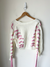 Load image into Gallery viewer, Hippie Rose Sweatshirt Size Extra Small
