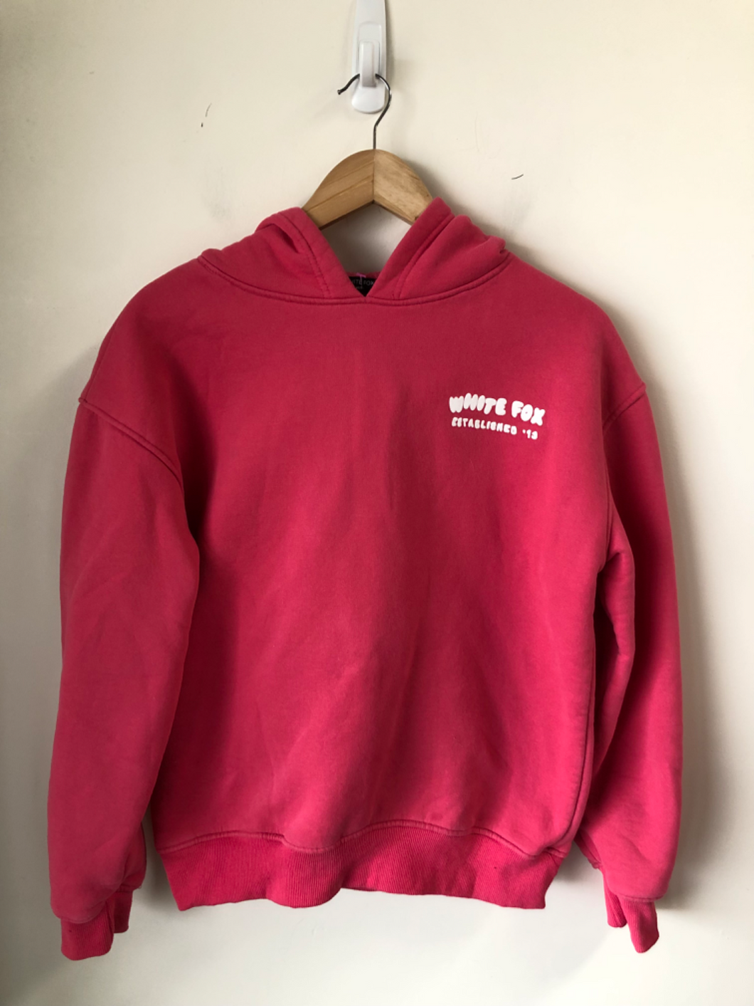 White Fox Sweatshirt Size Extra Small