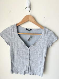 Brandy Melville Short Sleeve Top Size Small